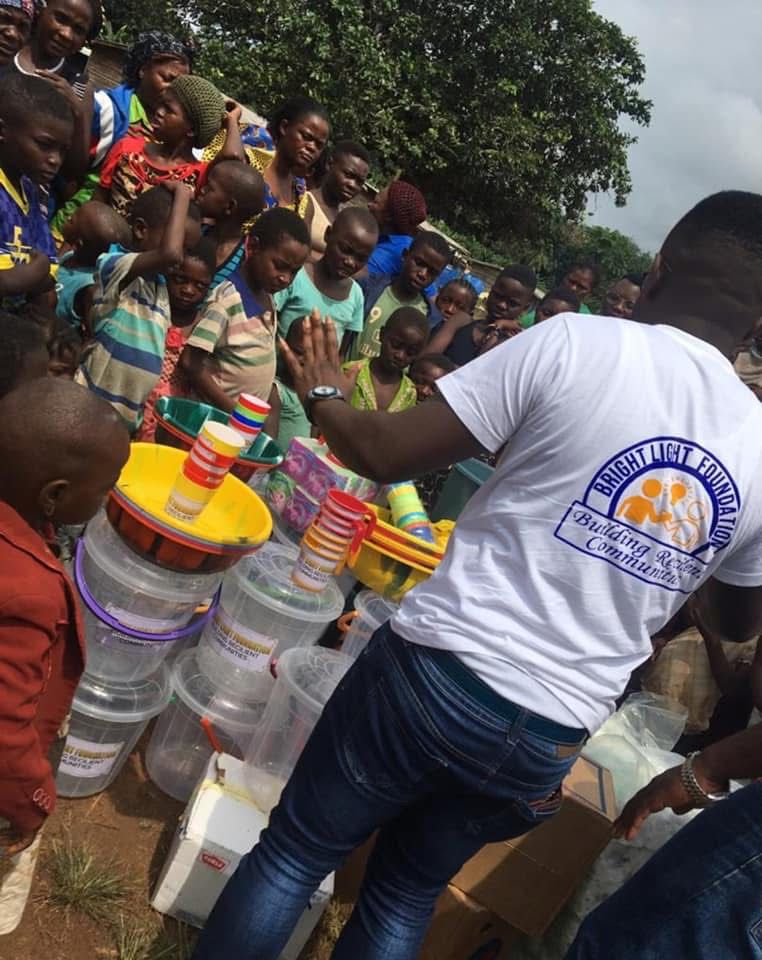 Brights Light Foundation community outreach in Cameroon